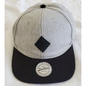 NYC New York City H&M Snapback Ball Cap Hat ACC Division World Class Style Gray